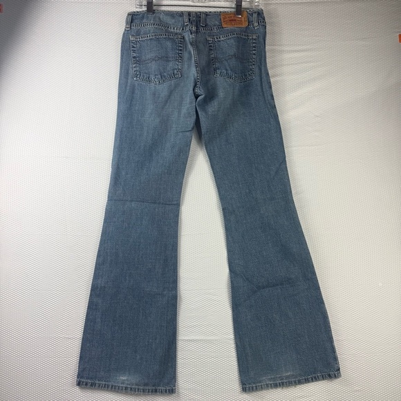 Lucky Brand Vintage Dungarees Tour Jeans Size 4/27 - Picture 2 of 8